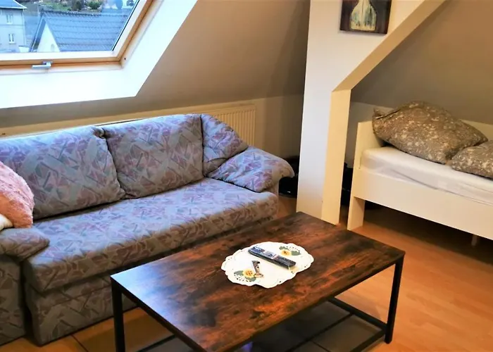 公寓 Attic Am Hegebach Mit Netflix Und Parkplatz Self Check-in *