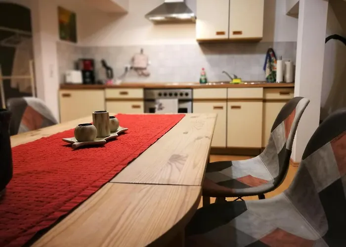 公寓 Attic Am Hegebach Mit Netflix Und Parkplatz Self Check-in